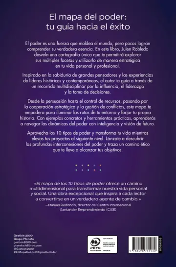 Contraportada El mapa de los 10 tipos de poder