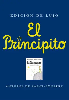 Portada El Principito ( Edición de lujo )