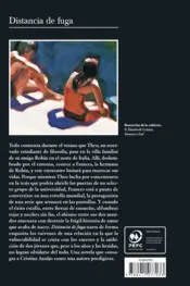 Miniatura contraportada Distancia de fuga