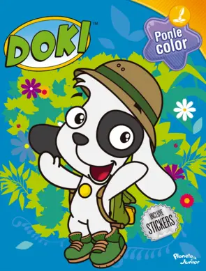 Portada ** Doki - Ponle Color con stickers