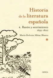 Portada Historia de la Literatura Española 4 Razón y senti