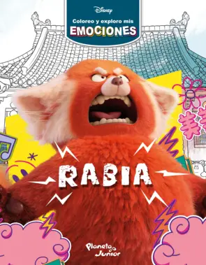 Portada Coloreo y exploro mis emociones. Rabia