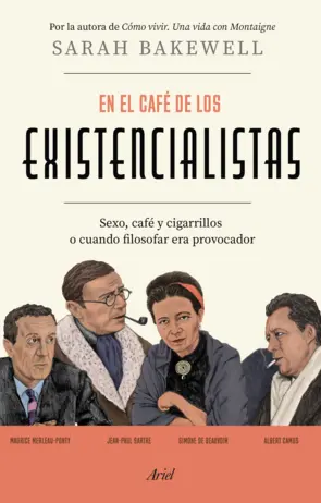Portada En el café de los existencialistas