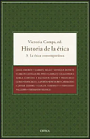 Portada Historia de la Etica 3 La Etica (nva.prest)