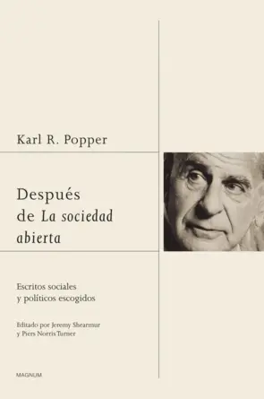 Portada Después de La sociedad abierta