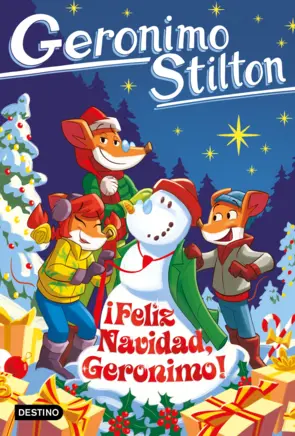 Portada ¡Feliz navidad, Geronimo!