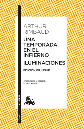 Portada Una temporada en el infierno / Iluminaciones