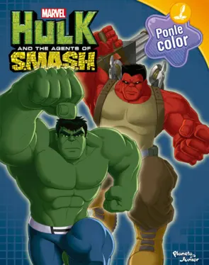 Portada Hulk y los agentes de Smash - Ponle color