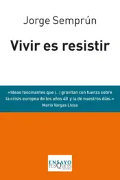Portada Vivir es resistir
