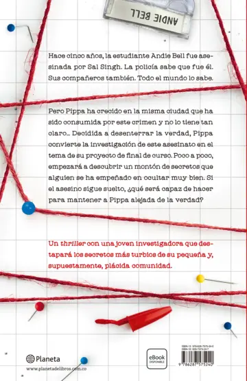 Contraportada Asesinato para principiantes