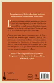 Miniatura contraportada Sobre la amistad