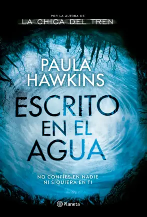 Portada Escrito en el agua