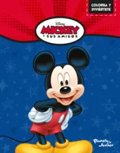 Portada Colorea y diviértete. Mickey
