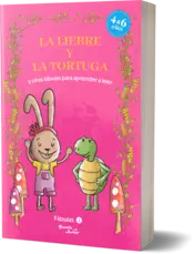 Miniatura portada 3d Fábulas 2. La liebre y la tortuga y otras fábulas para aprender a leer