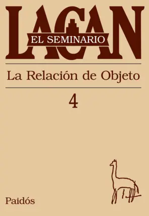 Portada El Seminario Libro 04 La Relación de Objeto