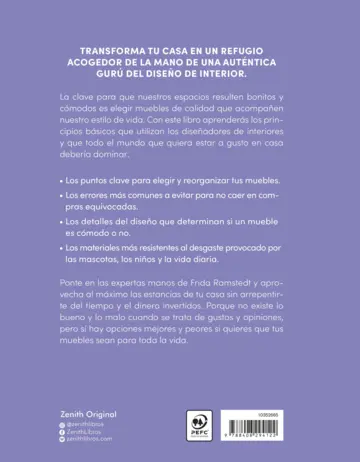 Contraportada El libro de los muebles