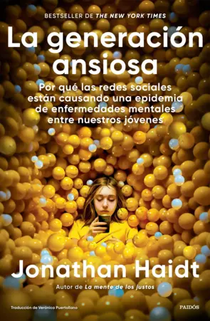 Portada La generación ansiosa (Edición Colombiana)