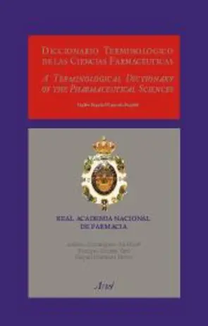 Portada Diccionario Terminológico de Ciencias Farmacéutica