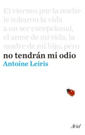 Portada No tendrán mi odio