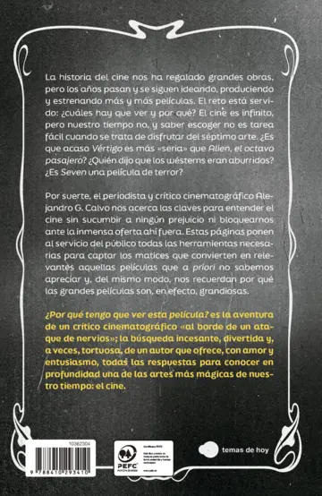 Contraportada ¿Por qué tengo que ver esta película?