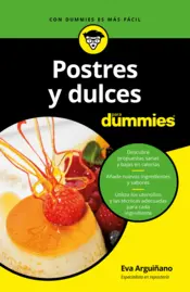 Portada Postres y dulces para Dummies