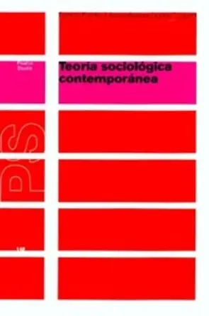 Portada Teoría Sociológica Contemporánea