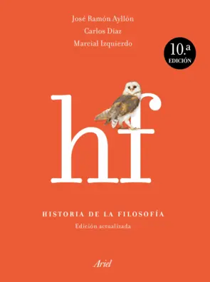 Portada Historia de la filosofía