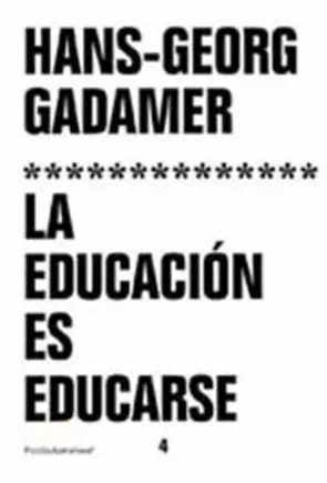 Portada La Educación es Educarse