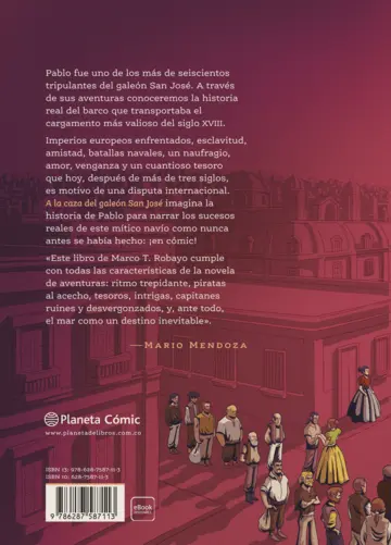 Contraportada A la caza del galeón San José. Parte I: El naufragio