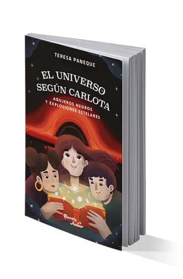 Portada El universo según Carlota 2. Agujeros negros y explosiones estelares
