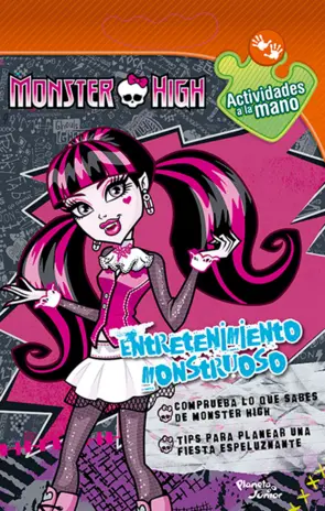 Portada Monster High - Actividades a la mano entretenimiento monstruoso