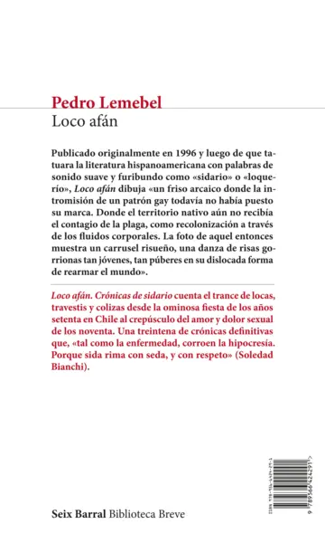 Contraportada Loco afán