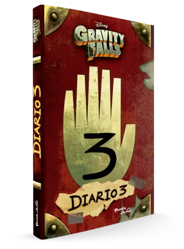 Portada Gravity Falls. Diario 3