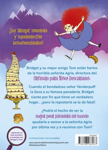 Contraportada Bridget Vanderpuff 1. Bridget Vanderpuff y la evasión pantástica