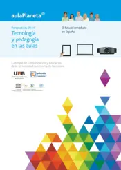 Portada Perspectivas 2014: Tecnologías y pedagogía en las aulas.El futuro inmediato en