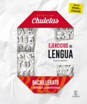 Portada Ejercicios de lengua para bachillerato