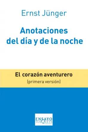 Portada Anotaciones del día y de la noche