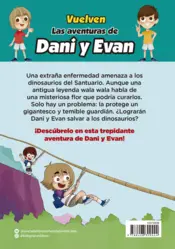Miniatura contraportada Las aventuras de Dani y Evan 13. La leyenda de la titanoboa
