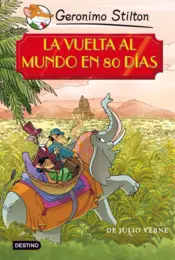 Portada La vuelta al mundo en 80 días