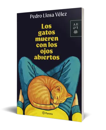 Portada Los gatos mueren con los ojos abiertos