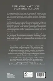 Miniatura contraportada Sabiduría artificial