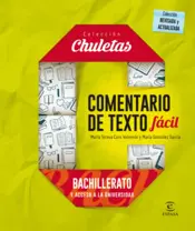 Miniatura contraportada Comentario de texto fácil para bachillerato
