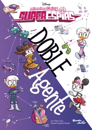 Portada Minnie y Daisy. Superespías. Doble agente