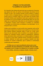 Miniatura contraportada Política para Apolíticos