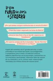 Miniatura contraportada Lo que Freud le diría a Spielberg