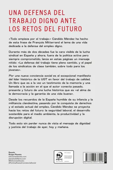 Contraportada Por una nueva conciencia social