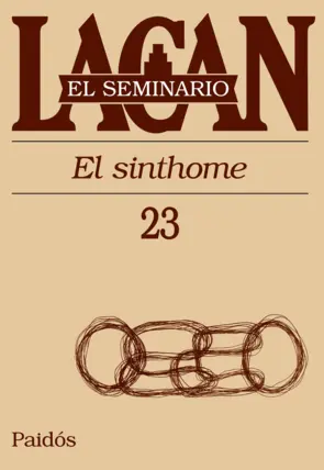 Portada El Seminario Libro 23 El Sinthome