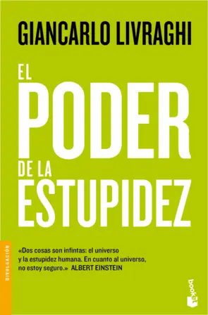 Portada El Poder de la Estupidez (booket)