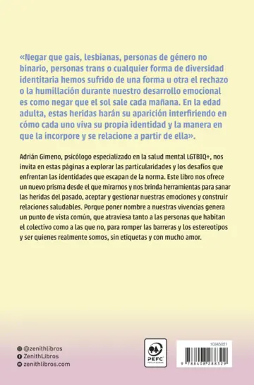 Contraportada Amar con orgullo