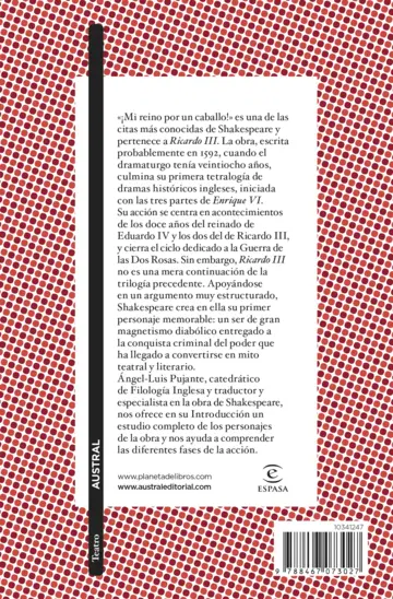 Contraportada Ricardo III